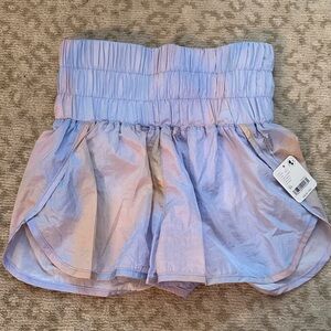 FP Movement by Free People Light Blue Athletic Shorts